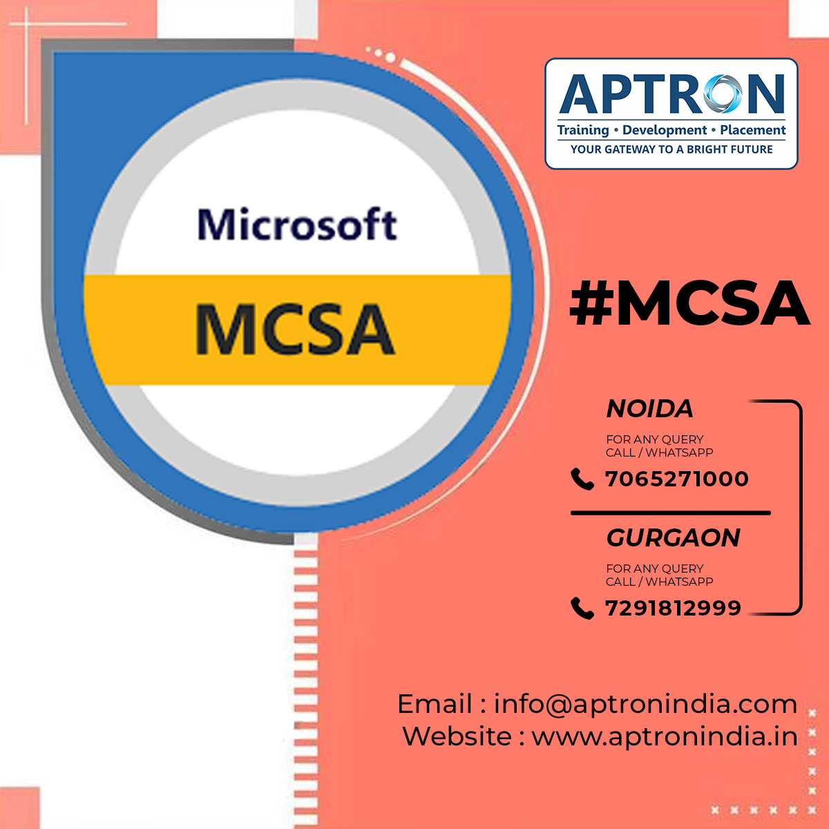 MCSA Course in Gurgaon